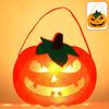 Cloth Pumpkin Lantern Reusable Halloween Ornament Halloween Light  Halloween Party Decorations