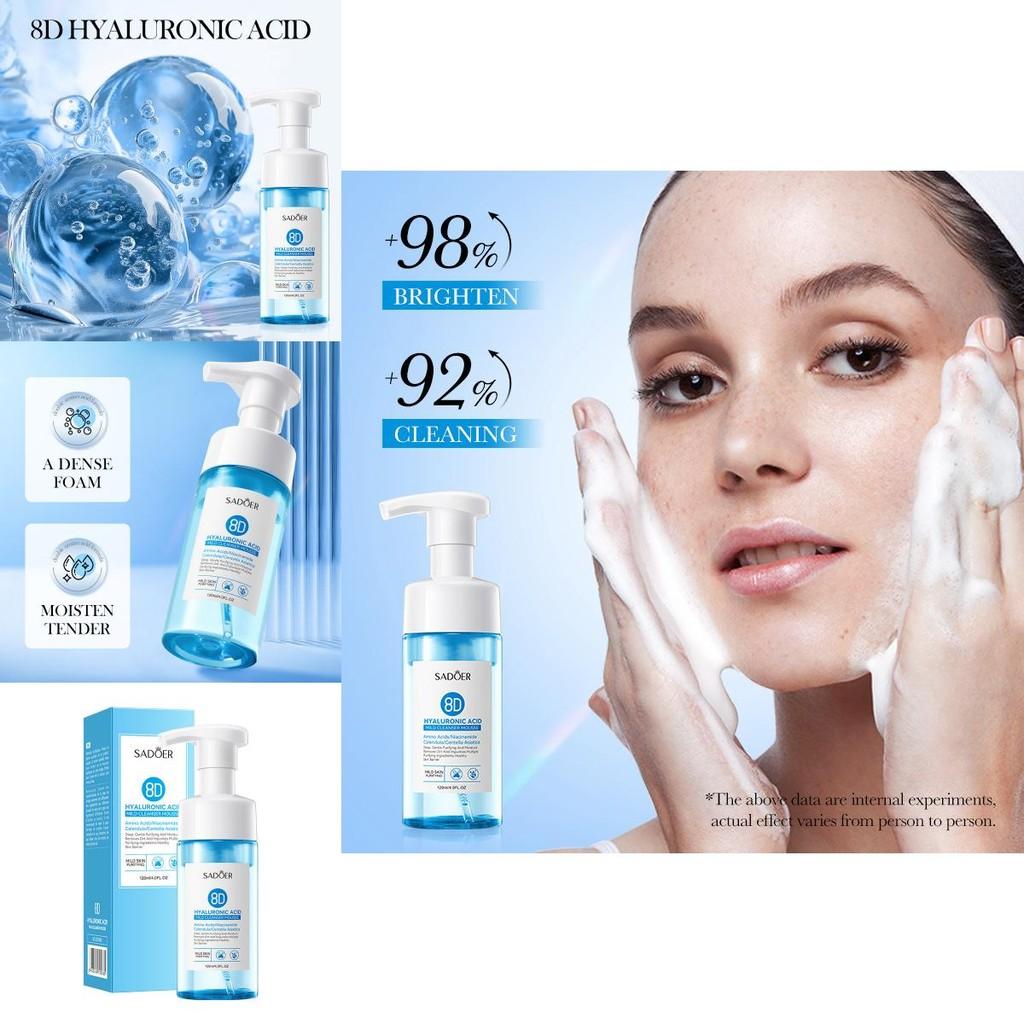 Sadoer8d Gentle Hydrating Foaming Cleanser Mousse For All Skin Types 120ml