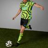 adidas Arsenal 23/24 Vonkajší Autentický Dres s Patchworkovou Potlačou Písmen a Okrúhlym Výstrihom Pánske Topánky Zelený HR6926