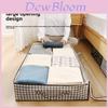 Cubic Storage Bag With Non Woven Fabric For Bedroom Closet Organizer And Travel Use