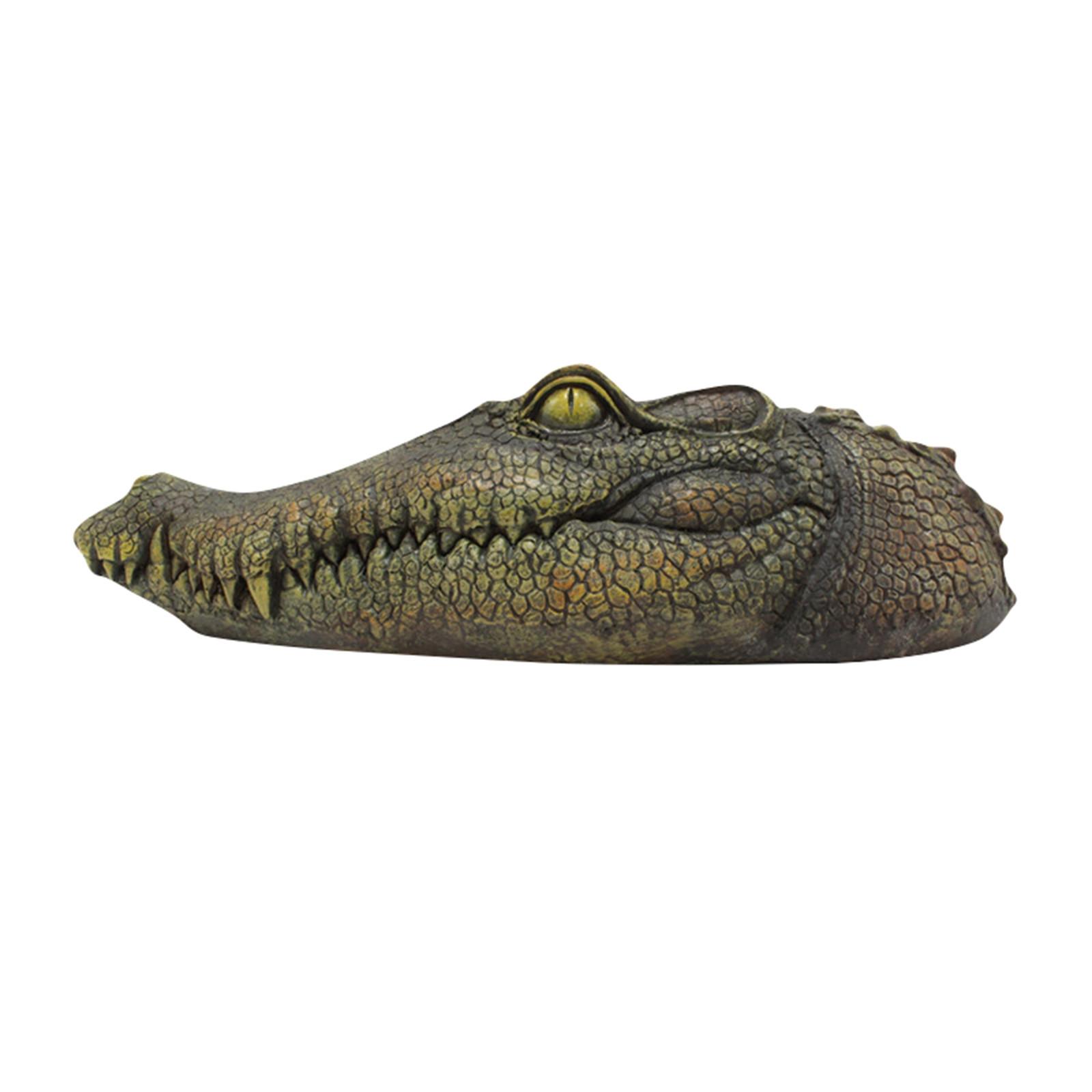 

Плавающая голова, приманка для головы для бассейна, смола для бассейна и пруда, отпугиватель уток и т. д., декоративный садовый пруд для дома, садовый декор для аквариума зелёный