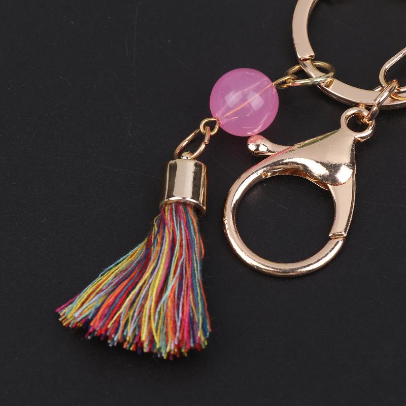 Women Pearl Starfish Accessories Key Ring Starfish Keychain Keychain Bag Pendant Decor Gifts