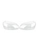 2PCS Front Headlight Lens Headlamp Clear Cover 1K6941005S For VW MK5 2005-2009