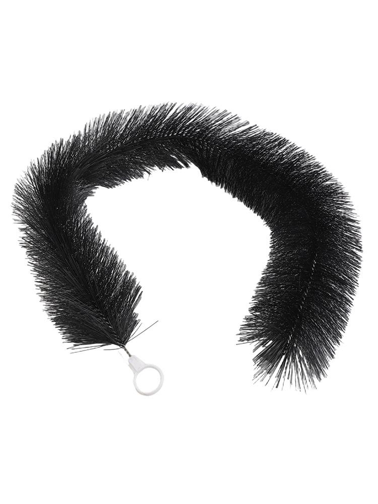 1M Gutter Guard Brush Leaf Filter Roof Leaf Guard Cleaner Heavy Duty Twig Filter For Roof Downpipe Roof Brush