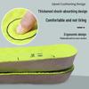 Mugwort Acupressure Insoles: Breathable, Shock-Absorbing, Soft Support for Men & Women in Spring/Summer Activities