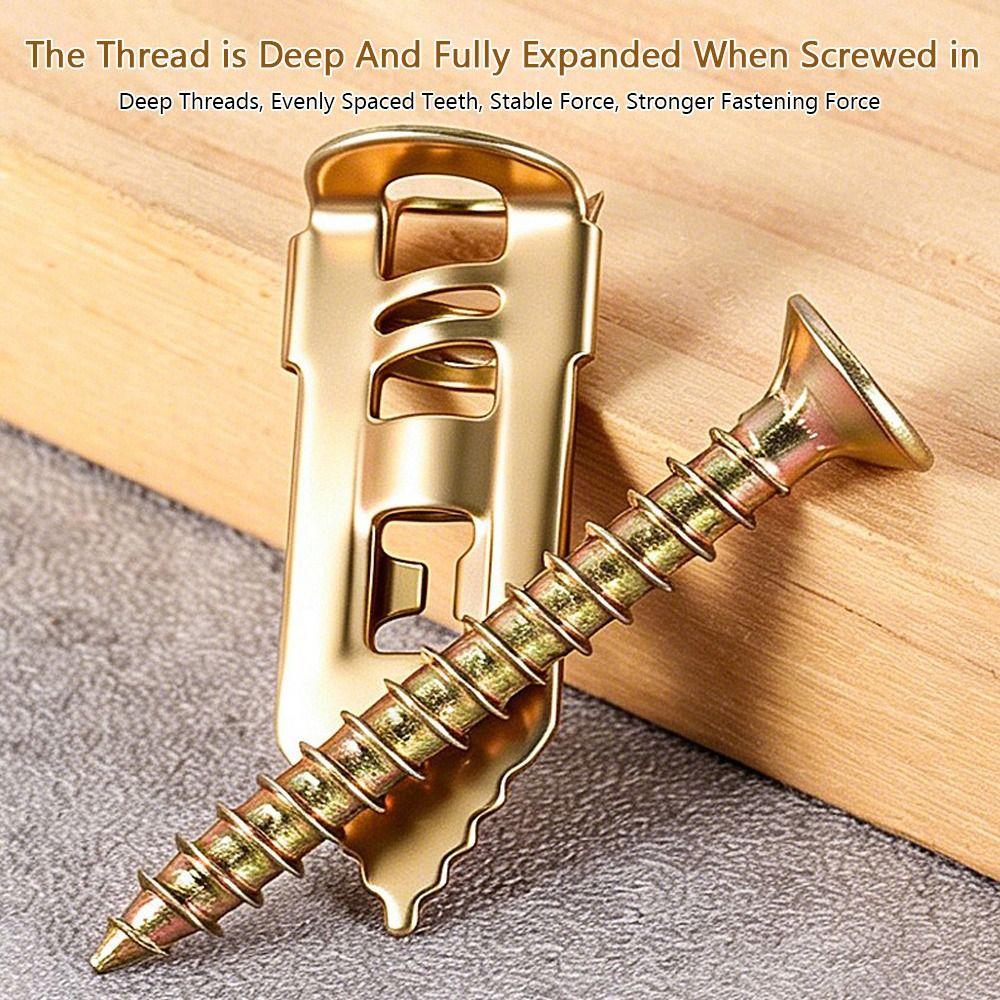 30Pcs/50Pcs Thickened Manganese Steel Wall Fastener High Hardness Steel Anchor Drywall Installation