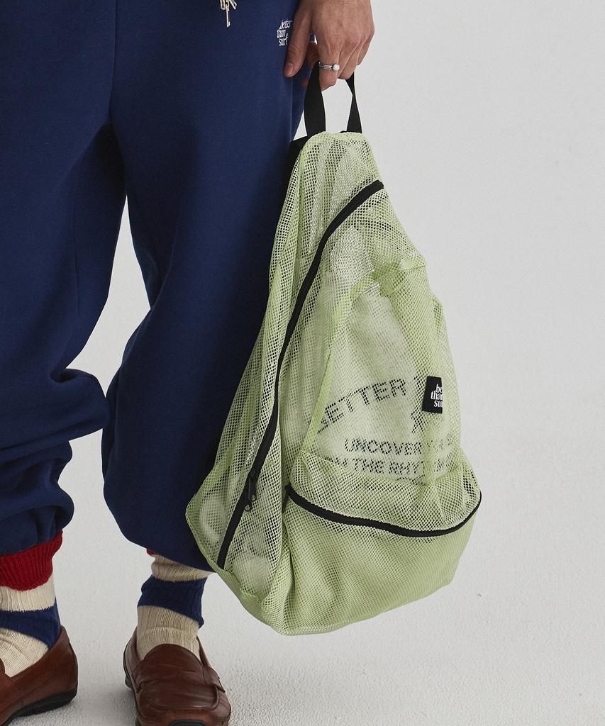 Better Than Surf Mesh Backpack - Mint Green