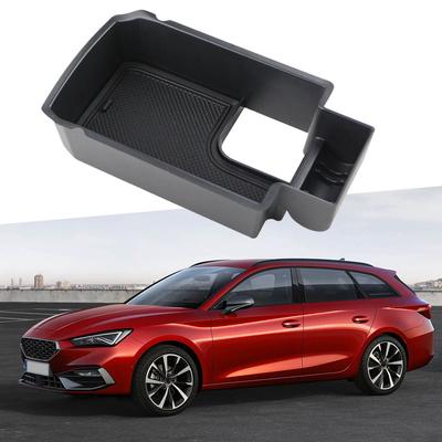 Support de Rangement pour Voiture pour Seat Leon MK4 KL1 KL8 Cupra Formentor 2026 Boîte d'Accoudoir Plateau Organisateur de Console Centrale Component