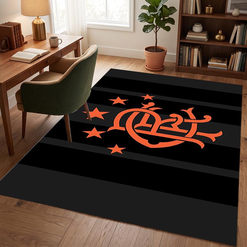 Rangers FC (14) Büurteppich Eleganter Bodenteppich für Büro Wohnzimmer Schlafzimmer und Innenräume