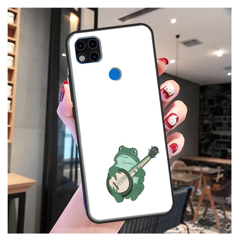 

Чехол с мультяшными лягушками для Xiaomi Redmi Note 10 Pro Note 9 Pro Note 11 Pro 8T 9S 10S 10 9A 9T 9C Redmi Note 10 Pro