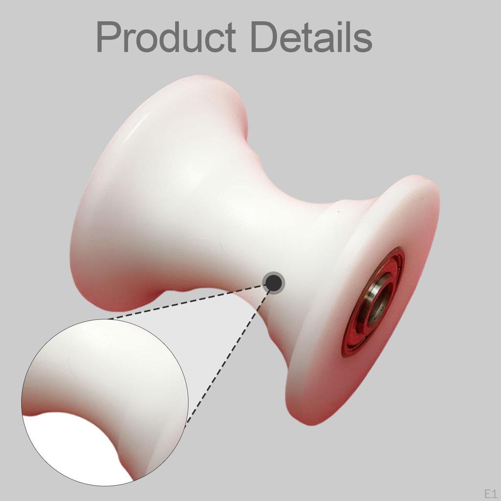 U Type Groove Pulley Rope Guide Replacement Smooth Sealed Maintenance Rolling Ball Bearing