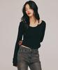 Top Girl Buckle Detail With Shoulder Cut-Out Top_T513Tp101