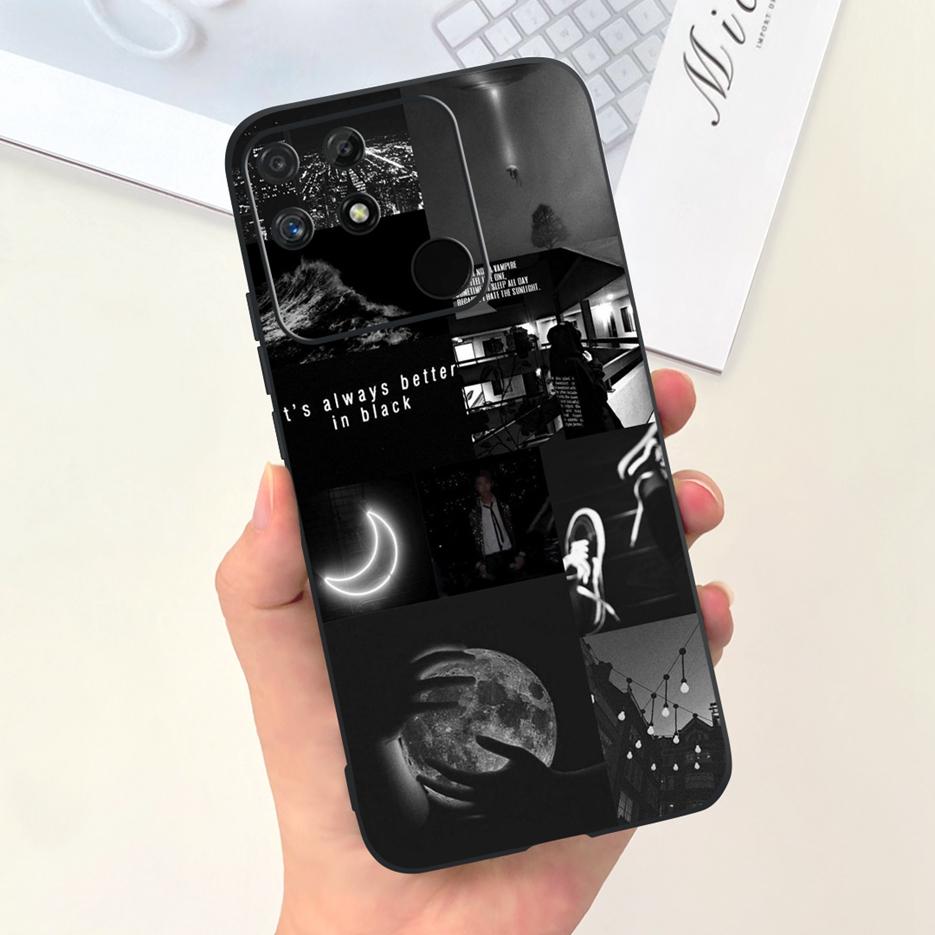 For Realme Narzo 50A Case RMX3430 Lovely Cartoon Cover Soft Silicone Phone Case For Realme Narzo 50i Narzo50A Prime Fundas Coque