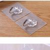 Punch-Free Strong Adhesive Transparent Hooks