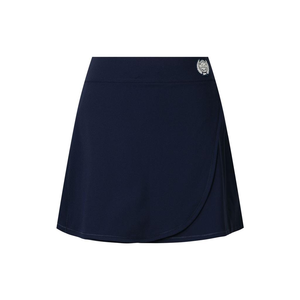 Reebok Fashion Versatile Retro Trendy Stretchy Casual Skirt Women Skirts Dark-Blue 24FRC636WGN2