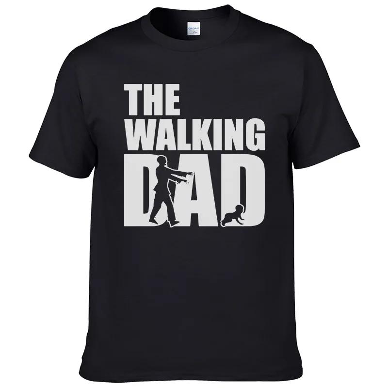 2023 Men's Summer Cotton T Shirts Printed The Walking Dad Tshirt Hip Hop Blouse Men's Sportswear T Shirt Men Harajuku Tops #307