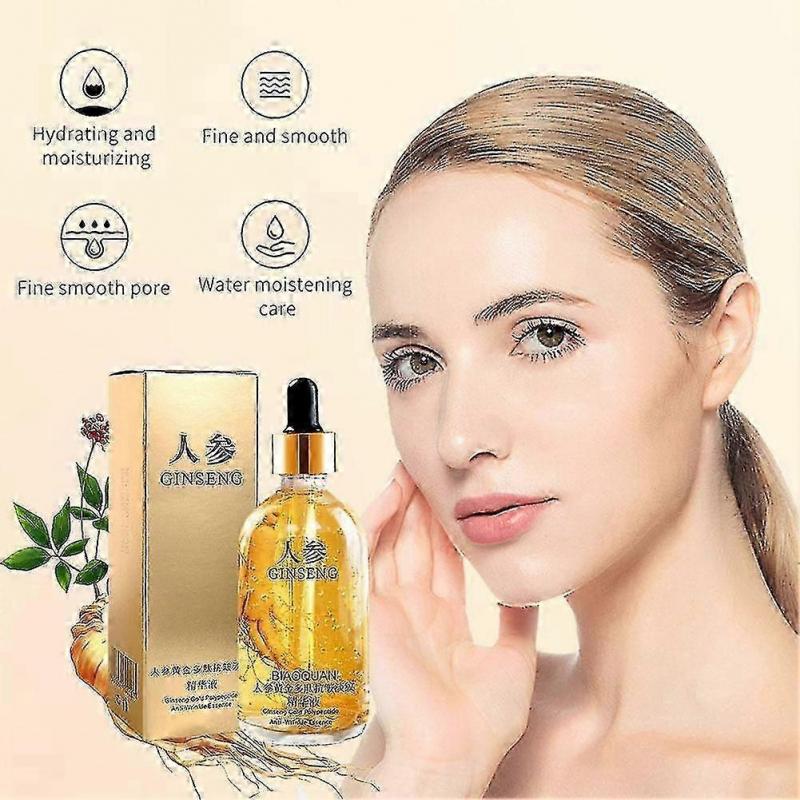 1-3 st Ginseng Guld Polypeptid Anti-åldrande Essens Ginseng Anti-rynk Essens