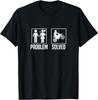Problem Solved Dirt Bike Motocross Dirt Bike T-Shirt