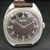 VINTAGE HMT HAND-WINDING INDIAN MENS BROWN COLOR DIAL WATCH A702801-1 R211-a702801