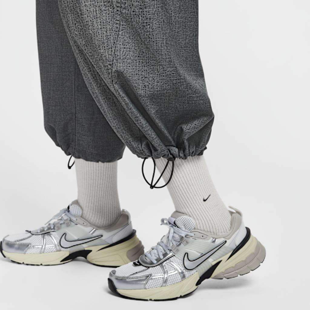 Nike Solid Color Mid-Rise Drawstring Casual Pants Women bottoms IF5454010