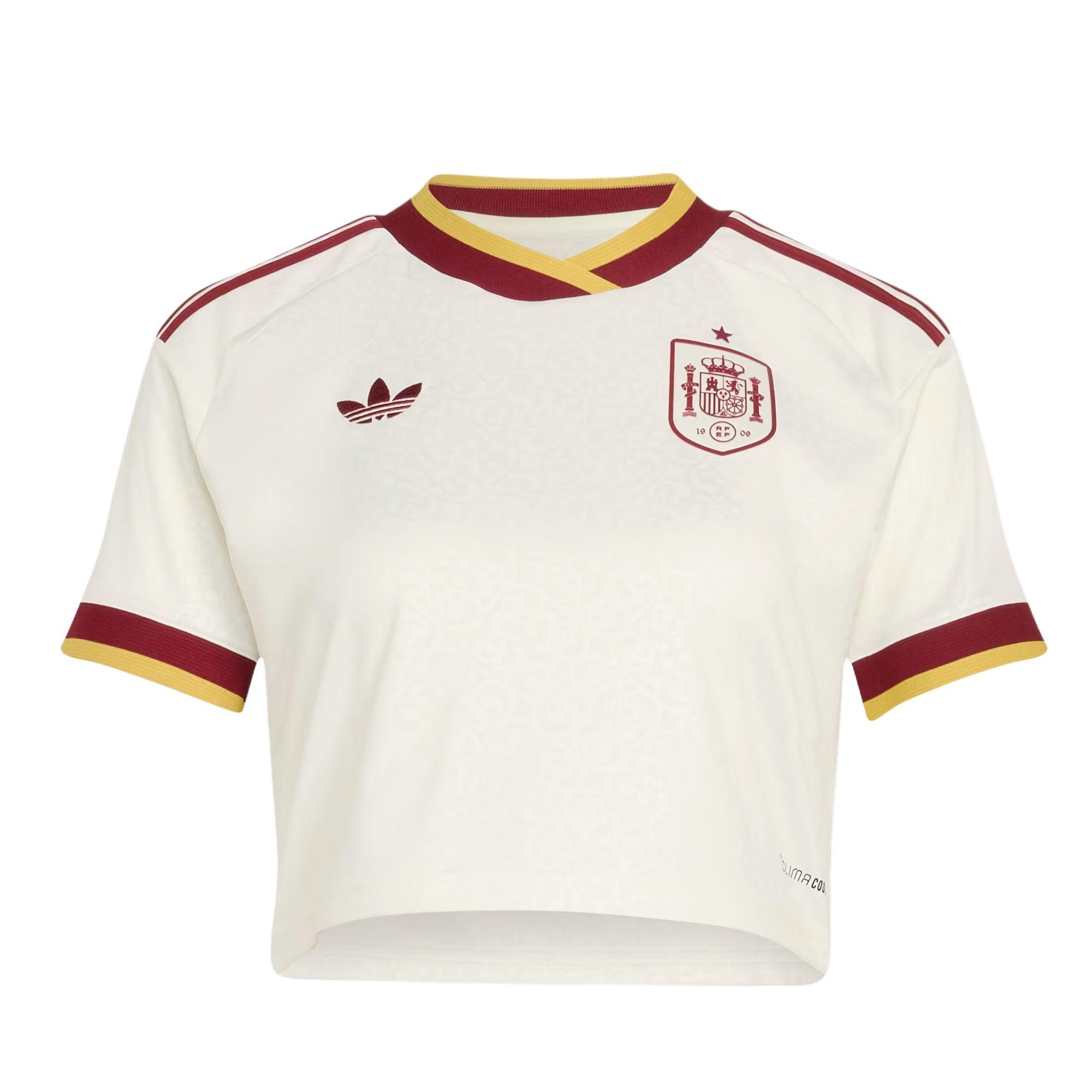 Adidas Women's Originals Soccer Jerseys Ecru Crew Neck