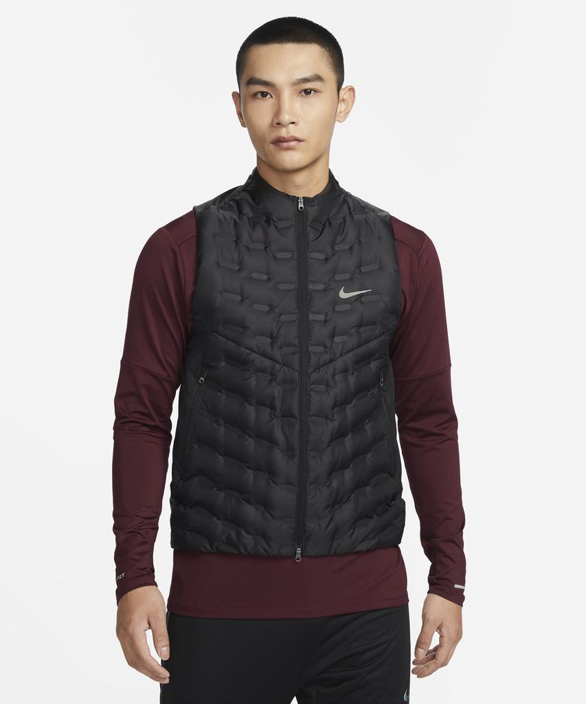 Nike Therma Fit Adv Repel Down Running Vest M - Black / Fb7543-010