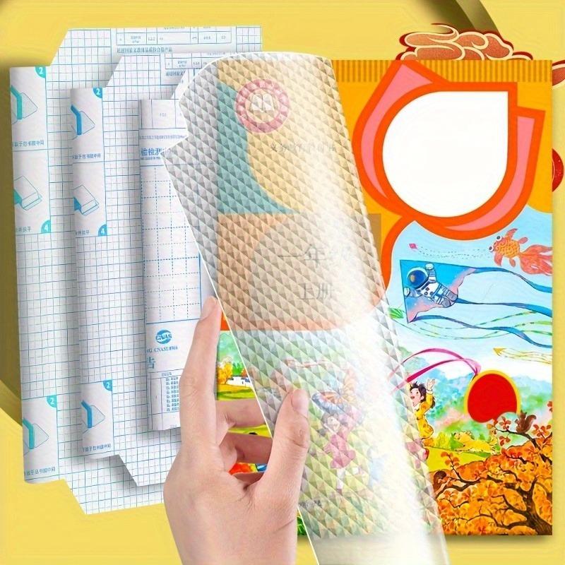 15PCS Waterproof Self-Adhesive Book Covers - Thickened Frosted OPP, Fits A4/16K/25K for Students School Office