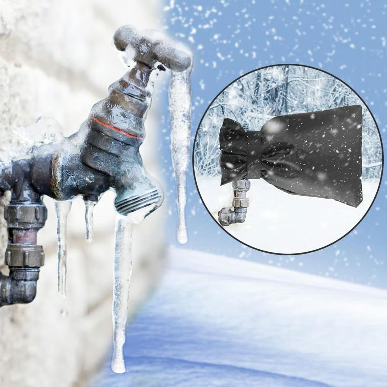 

New 210D Oxford Faucet Cover Black General - Cover Faucet Garden One Size