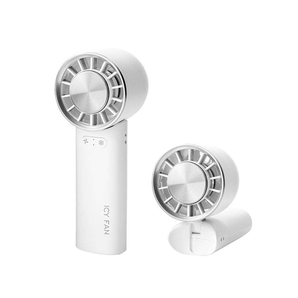 

USB Перезаряжаемый Турбо Вентилятор Складной Электрический Охлаждающий Вентилятор Идеальный Инструмент для Охлаждения Отдых на Природе Кемпинг белый