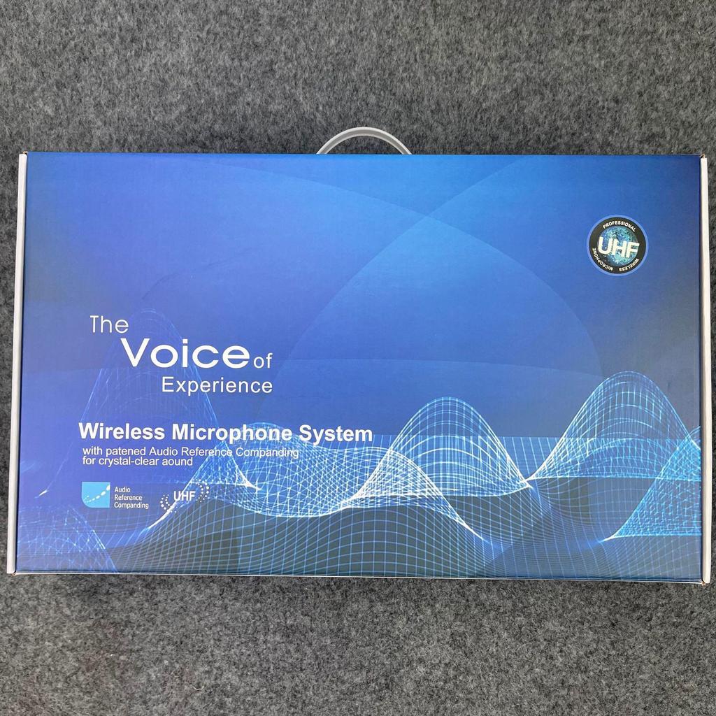 KTV U-Band Infrared High-End Wireless Dual Microphone with Lavalier and Headset