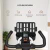Exercise Bike, 8kg Flywheel Stationary Bike Indoor Cycling Machine with Adjustable Resistance Seat Handlebar, White