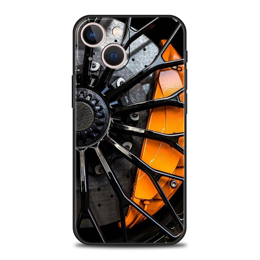 

Phone Case Cover for iPhone 17 Pro Max 16 15 14 13 12 11 Pro Max Plus 17AIR Shockproof Soft TPU Bags Sports Car Wheel Tire Speed iPhone 16