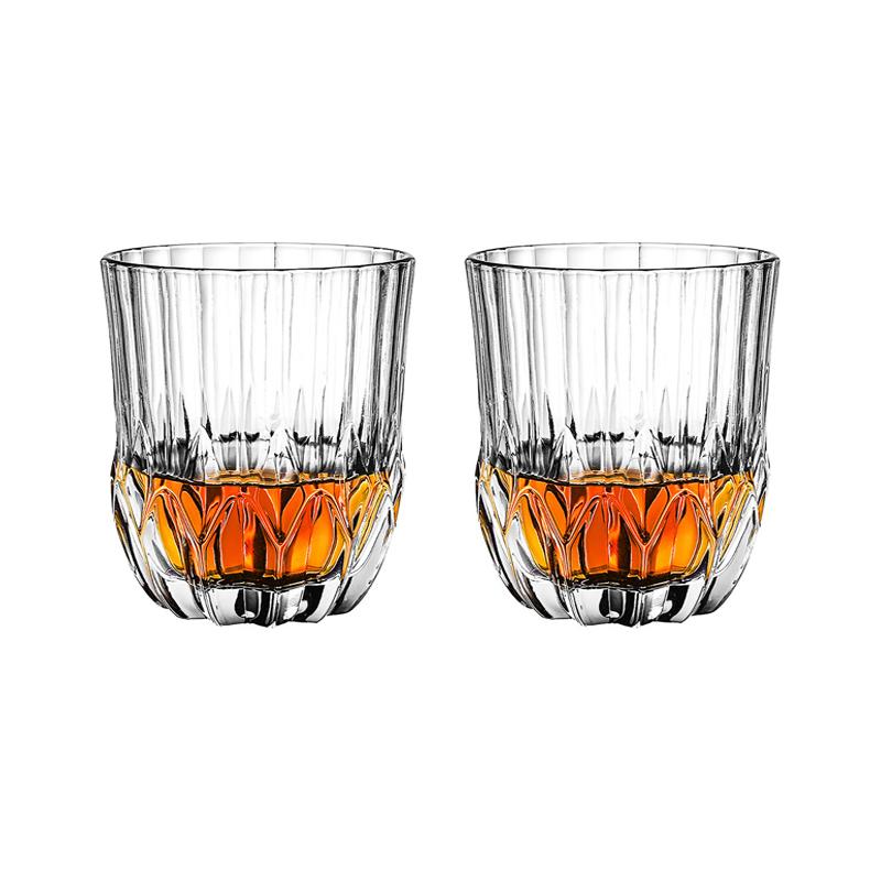 

320 мл/350 мл Бокал для вина в форме бриллианта Прозрачные стаканы для виски и коктейлей Бокалы для вечеринок Бутылка для воды Посуда Чашка для чая 2pcs