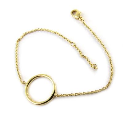 [N6815] - Gold Plated 'Zen' Bracelet