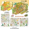 Infeel.Me My Little House 3D Scenery Stickers - Miniature Two-Layer Quiet Book Series