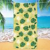 1pc Fruit Printed Beach Towel, Quick Drying and Absorbent Soft Swimming Towel, Multi-functional Sand Proof Beach Towel