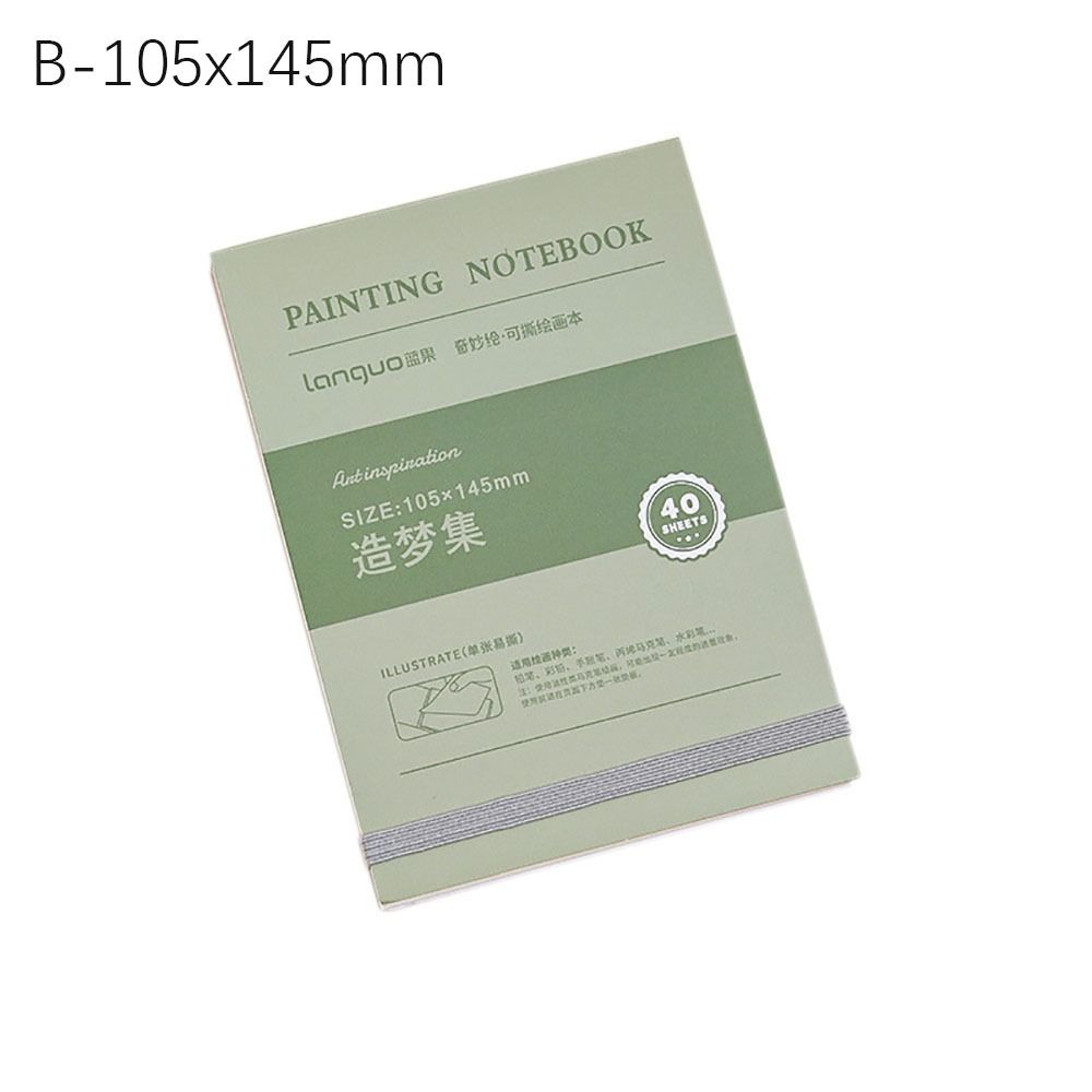 Art Supplies Sketchbook Inspiration Record Draw Book Small Notebook