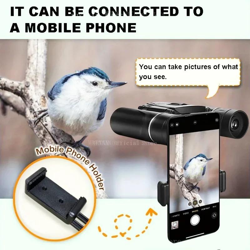 1000x25 Zoom HD Professional Powerful Binoculars Long Range Telescope Monocular Low Night Vision for Travel