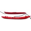 LED Rear Bumper Reflector Light For Hyundai Sonata 9th 2015 2016 2017 Stop Brake Tail Light Fog Lamp with Turn Signal