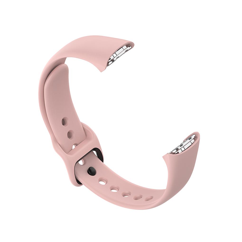 Silicone Watch Straps Watchband Strap Replacement Waterproof Sweat Proof Wear-resistant Wrist Band Strap for Smart Bracelet