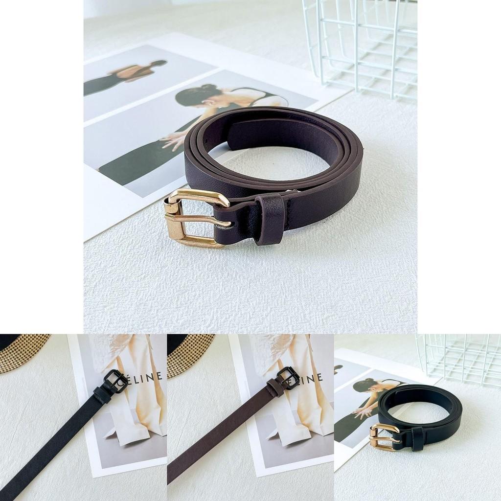 Elegant Black Pu Belt For Women Chic And Versatile For Dresses And Jeans