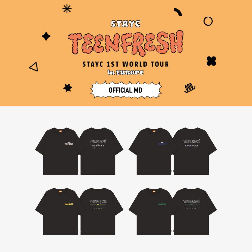 

Оформите предзаказ на футболку STAYC 1st World Tour TEENFRESH in Europe
