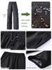 3-in-1 Men's and Women's Ski Pants: Fleece-Lined, Windproof, Waterproof for -40°C Winter Outdoors.