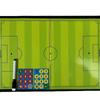 Dual-Sided Tactical Magnetic Coaching Board for Basketball and Football