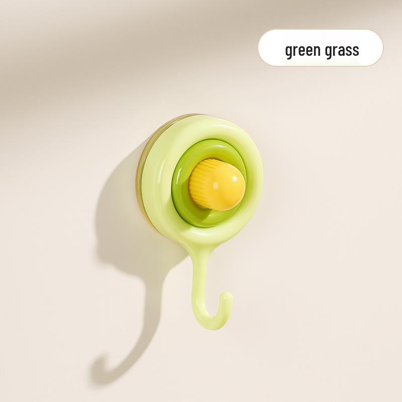 Cartoon Suction Cup Hook: Strong, Reusable, Movable, No-Drill Bathroom & Kitchen Hook