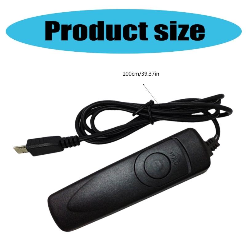 Remote Shutter Release for A7R V A9 A7R A7S A6600 A6500 A6300 A6000 A5100 A5000 A3000 SLT-A58 DSC-HX300 DSC-RX100M3