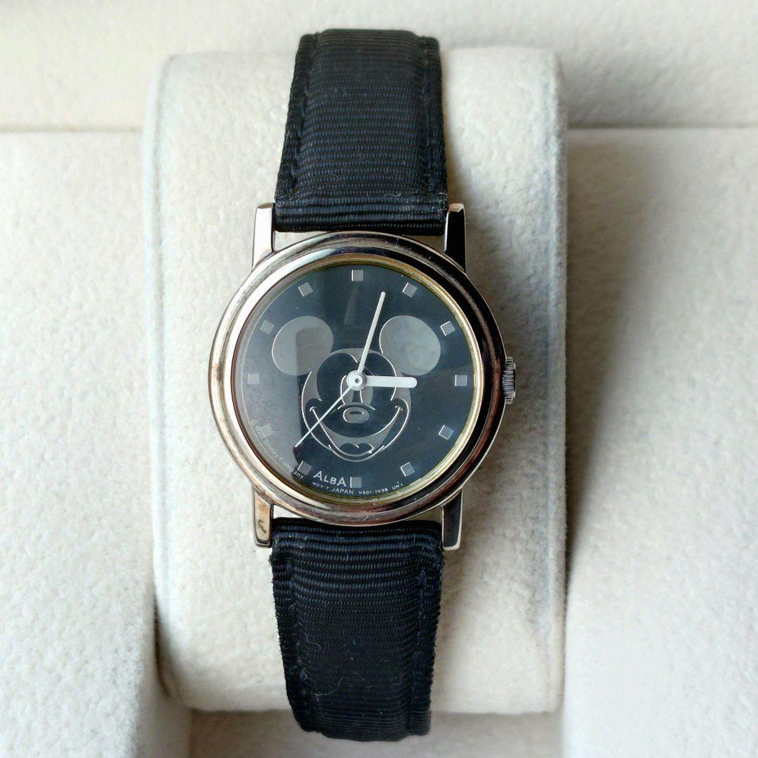 ALBA Mickey Mouse Ladies Watch Black Black