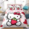 Cute Duvet Cover Set H-Hello Kittys Bedding Set Kids Boy Girl Bedroom Decoration Student Dormitory Home Style 2/3piece set