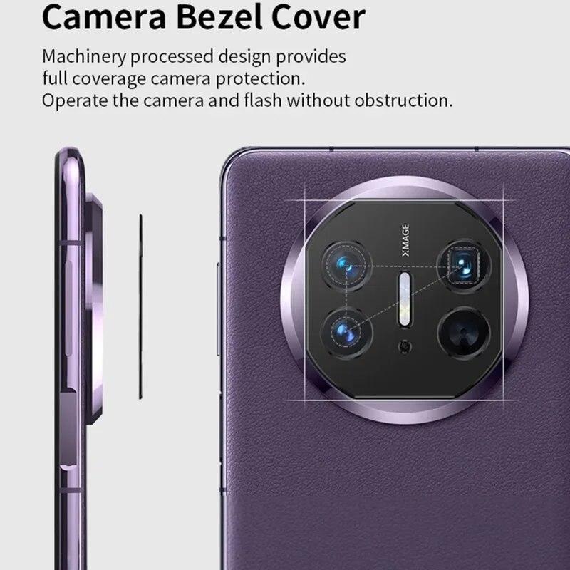 For Huawei Mate X5 Aluminium Alloy Camera Lens Protectors Metal Sticker Ring for HUAWEI MateX5 MATEX5 Protection Film Cover
