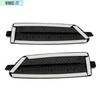 Universal Pair Car Side Decor Vent Air Flow Fender Intake Carbon Fiber Stickers